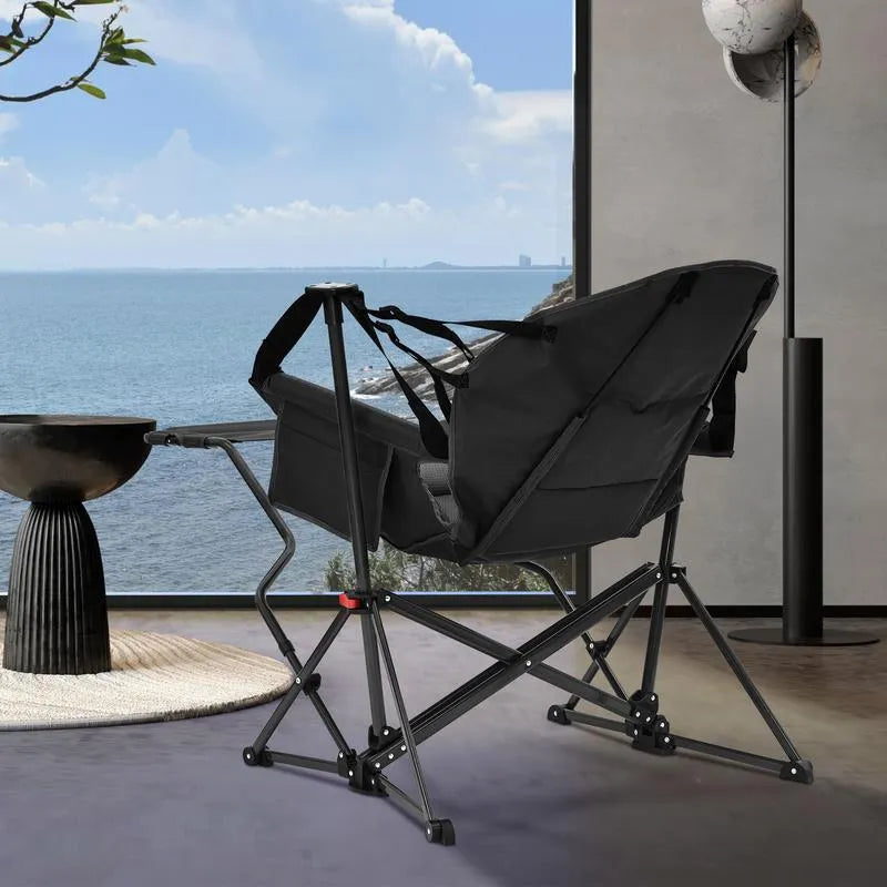 Hammock camping chair with a maximum weight capacity of 450 lbs, swing chair with pedals