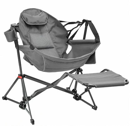Hammock camping chair with a maximum weight capacity of 450 lbs, swing chair with pedals